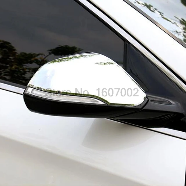 For 2017 2016 Hyundai Sonata Car Exterior Side Rearview Mirror Cover For 2017 2016 Hyundai Sonata Car Exterior Side Rearview Mirror Cover Protectors Molding Trim Auto Accessories