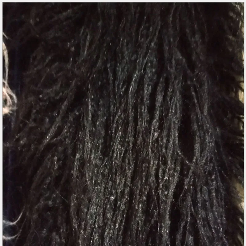 Newborn Photography Props BlanketsSoft Long Fur Plush Baby Blanket Basket Flokati StufferFaux Fur Fotografia Backdrop