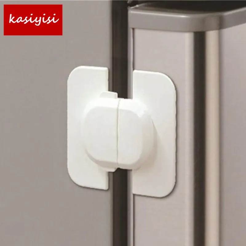 

1pc Retail!! High Quality Security Refrigerator Lock Multi Function Safety Lock Baby Cabinet Lock
