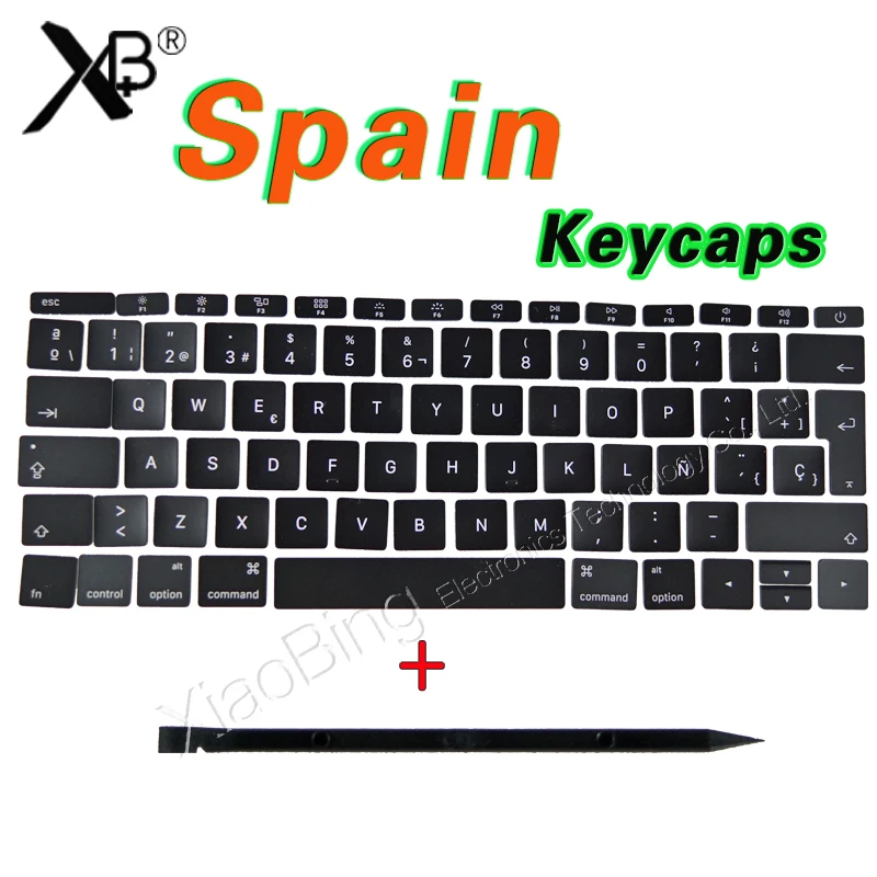 Клавиатура для Macbook Pro Retina 13 &quot15&quot A1706 A1707 A1708 испанская клавиатура SP колпачки