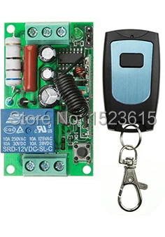 

latest AC220V 1CH 10A Remote Control Light Switch teleswitch Relay Output Radio Receiver Module and Waterproof Transmitter