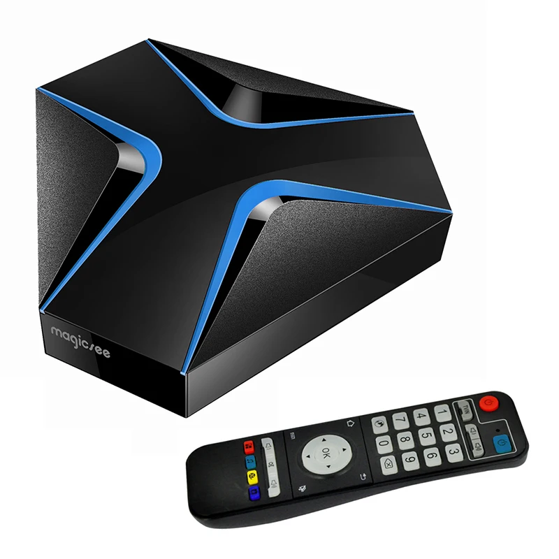 Новинка Magicsee Iron Android 7,1 iview HD IP tv Box Арабский IP tv Европа IP tv входит Великобритания арабский Германия 1000