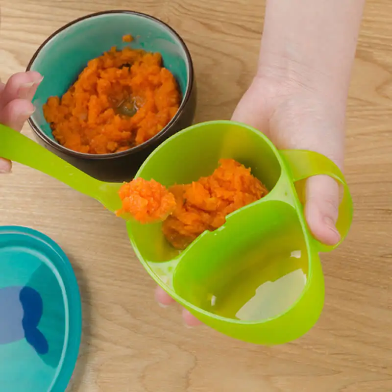 Baby Training Bowl Learning Feeding Food Bowl With Suction Cup Spoon