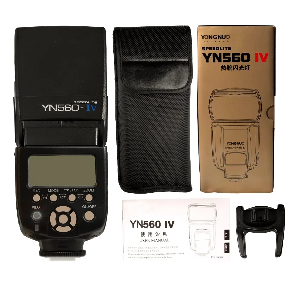 Фотовспышка Yongnuo YN560 III YN560III YN 560 Универсальный ЖК Флэш Вспышки Беспроводной Speedlite