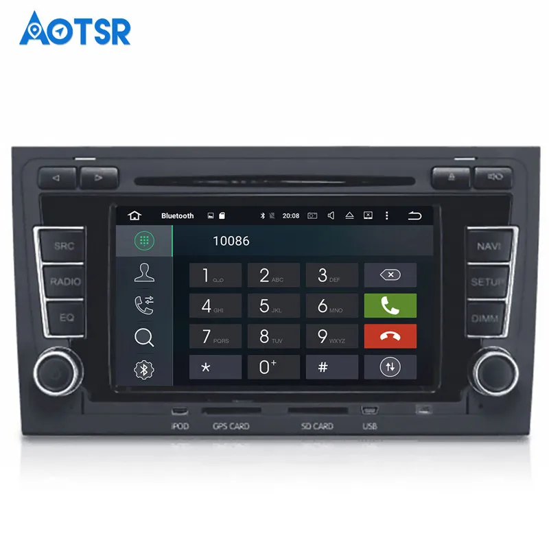 Flash Deal 2 DIN car DVD GPS For Audi A4 S4 RS4 2003-2012 with dvd player Radio navigation Audio multimedia capacitance touch screen stereo 8