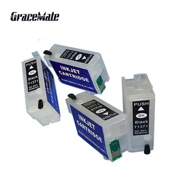Refillable Ink Cartridge For Espon K100 K200 K300 K105 K205 K305 Ink Cartridge For Epson T1371 For Epson Buy At The Price Of 26 60 In Aliexpress Com Imall Com