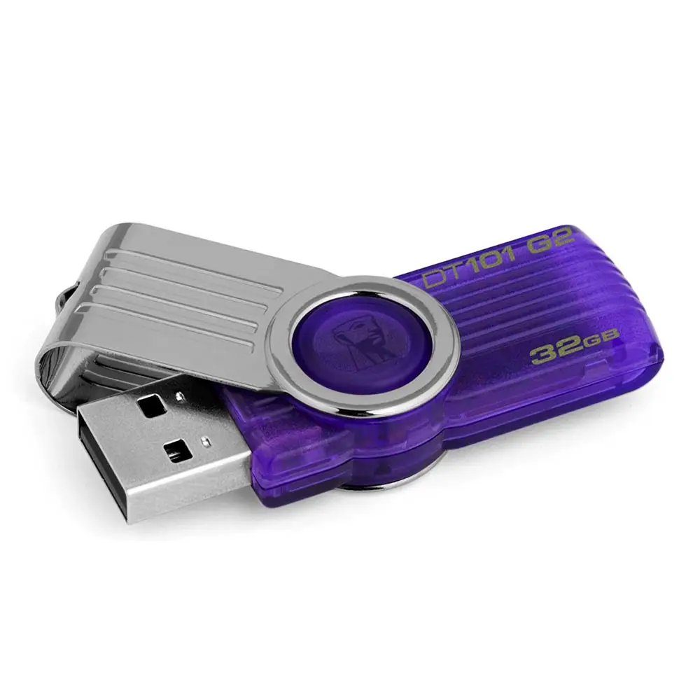 Оригинальный kingston USB флеш накопитель 32 Гб DT101G2 2 0 вращающийся usb флешка ГБ