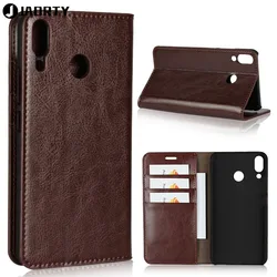 На Алиэкспресс купить чехол для смартфона luxury genuine leather wallet case cover for asus zenfone 5z zs620kl phone accessory flip cover protective case