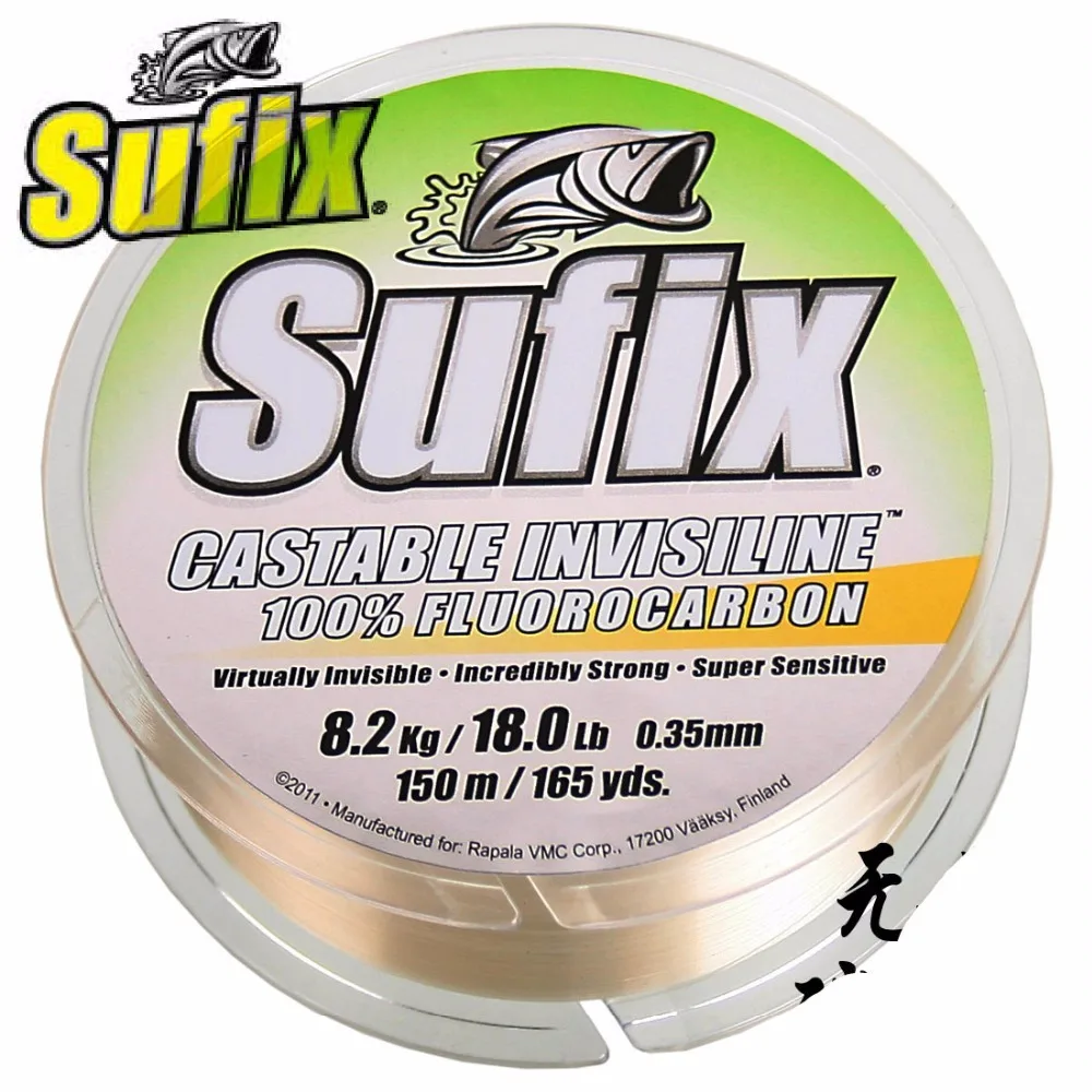 Hot sale Fluorocarbon sufix 150 meters carbon line durable sink line