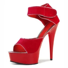 2016 new summer high heel sandals wedding shoes platform fashion women’s shoes pumps red bottom high heels sexy shoes