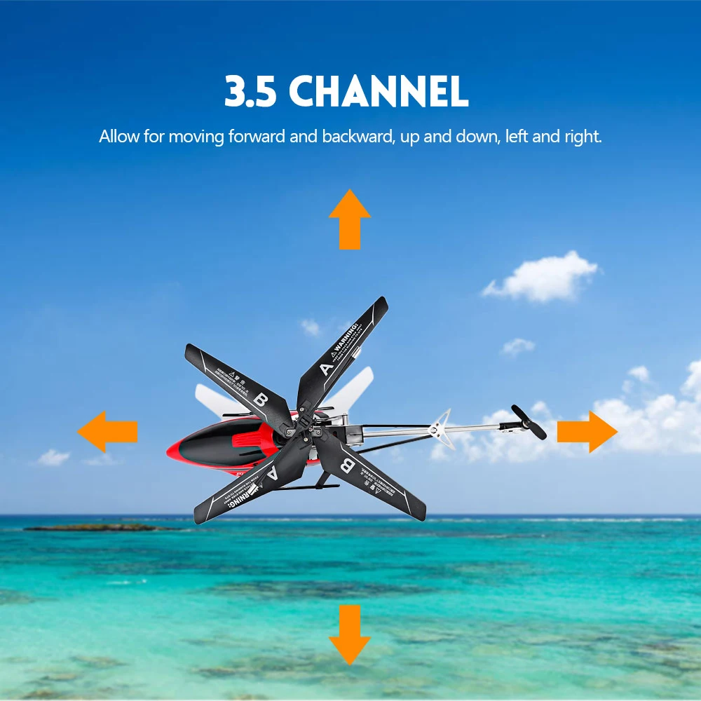 Flytec TY911T 3.5-channel Metal Infrared Remote Control Helicopter with Gyro System