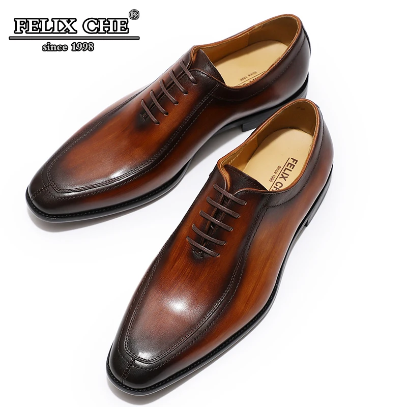 

2019 Elegant British Style Calf Leather Oxfords Shoes Men Breathable Lace Up For Party Wedding Dress Shoes Male Black Brown