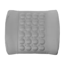 Серый автомобиль поясничная Осанка Поддержка электрическая массажная подушка 12V