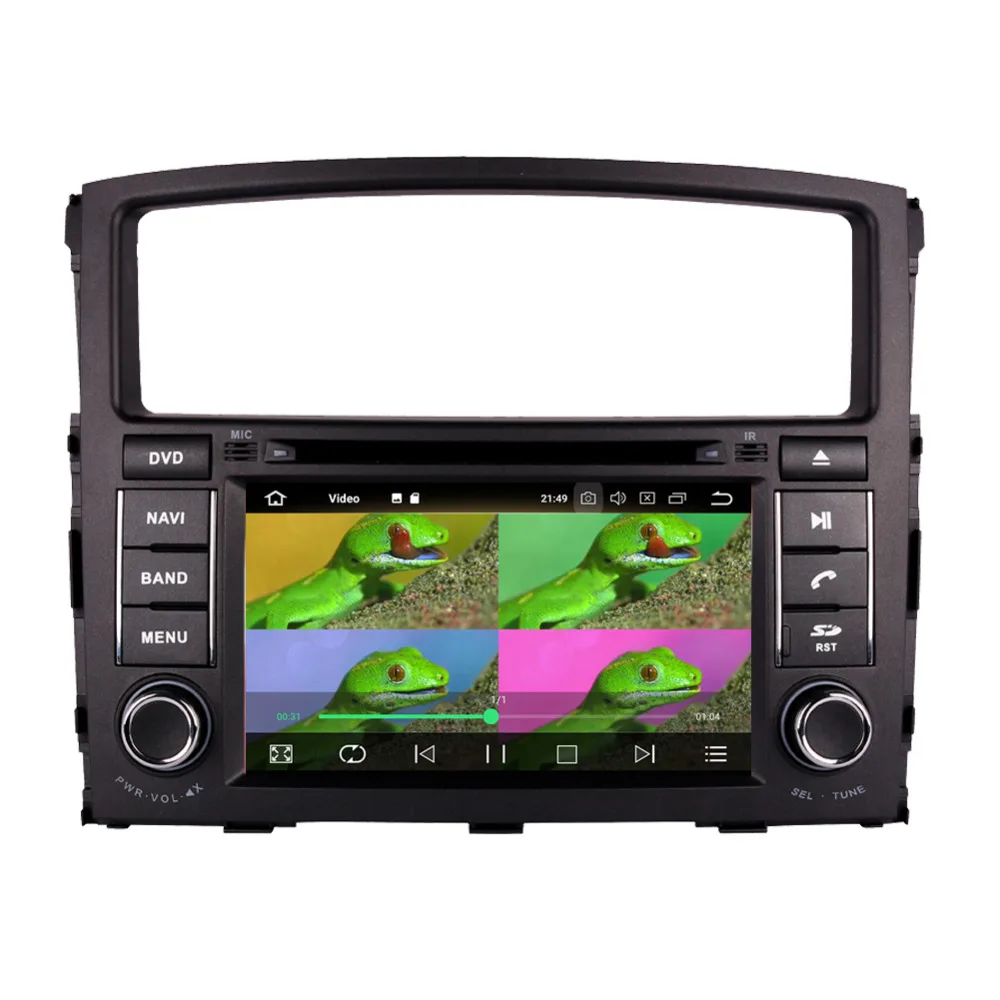 

7 Inch Android 8.0 Octa Core 4GB RAM Car Radio Stereo For Mitsubishi Pajero V97 2006- GPS Navigation CD DVD Multimedia Player