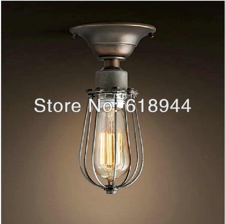 

NEW DESIGN American Style Vintage Ceiling Light, Ceiling Mount Light Fixture Indoor Lighting E27 Lamp Base Ceiling Lamps