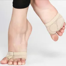 Профессиональный Балетный танец живота носок практика обуви ноги стринги половина подошва для современных танцевальных носков сандалии шаг спортивная обувь