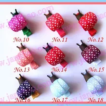 30 шт. скульптура заколки для волос для девочек Жук скульптура клиппи клоун Медуза Золотая Рыба Дональд Дак Ленточные скульптуры B