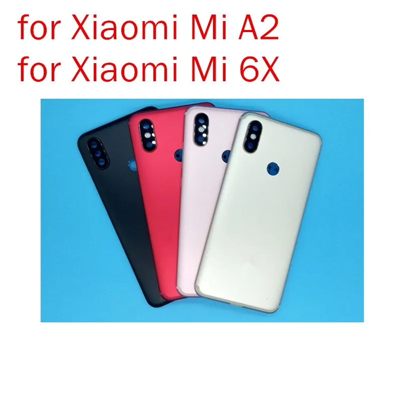 

for Xiaomi Mi A2/ Mi 6X Battery Back Cover for Xiaomi Mi 6X Rear Door Housing Back Cover Repair Spare Parts