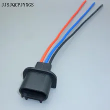 JJSJQCPJYXGS 100 шт. Новинка 9008 H13 удлинитель для фар вилка и гнездо розетки пластиковый Автомобильный источник света Стайлинг автомобиля