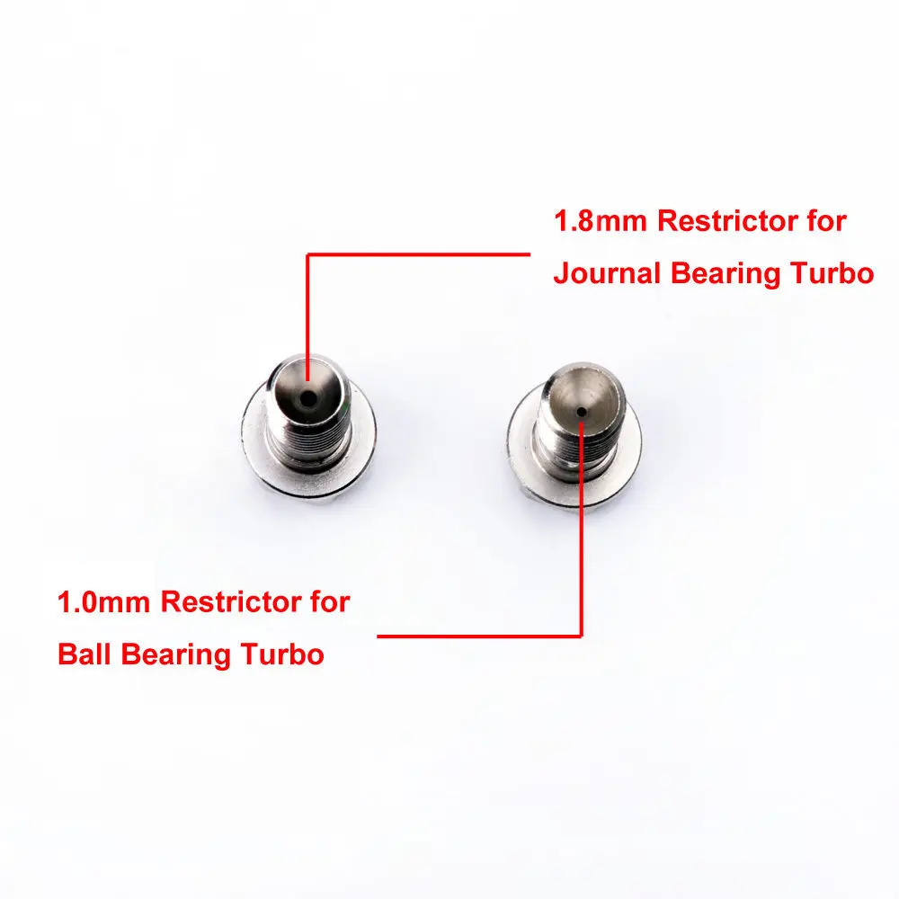 Kinugawa турбо подача масла Банджо Болт Комплект 7/1"-24 Вт/1,0 мм ограничитель для Garrett GT25R GT28R GT30R шариковый подшипник