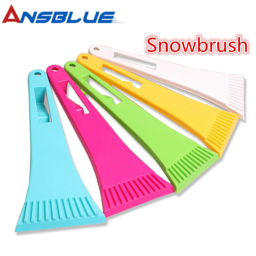 

2019 Car vehicle Snow Ice Scraper Winter SnoBroom Snowbrush Shovel Removal Brush Winter Windows Clean Tools Accessories