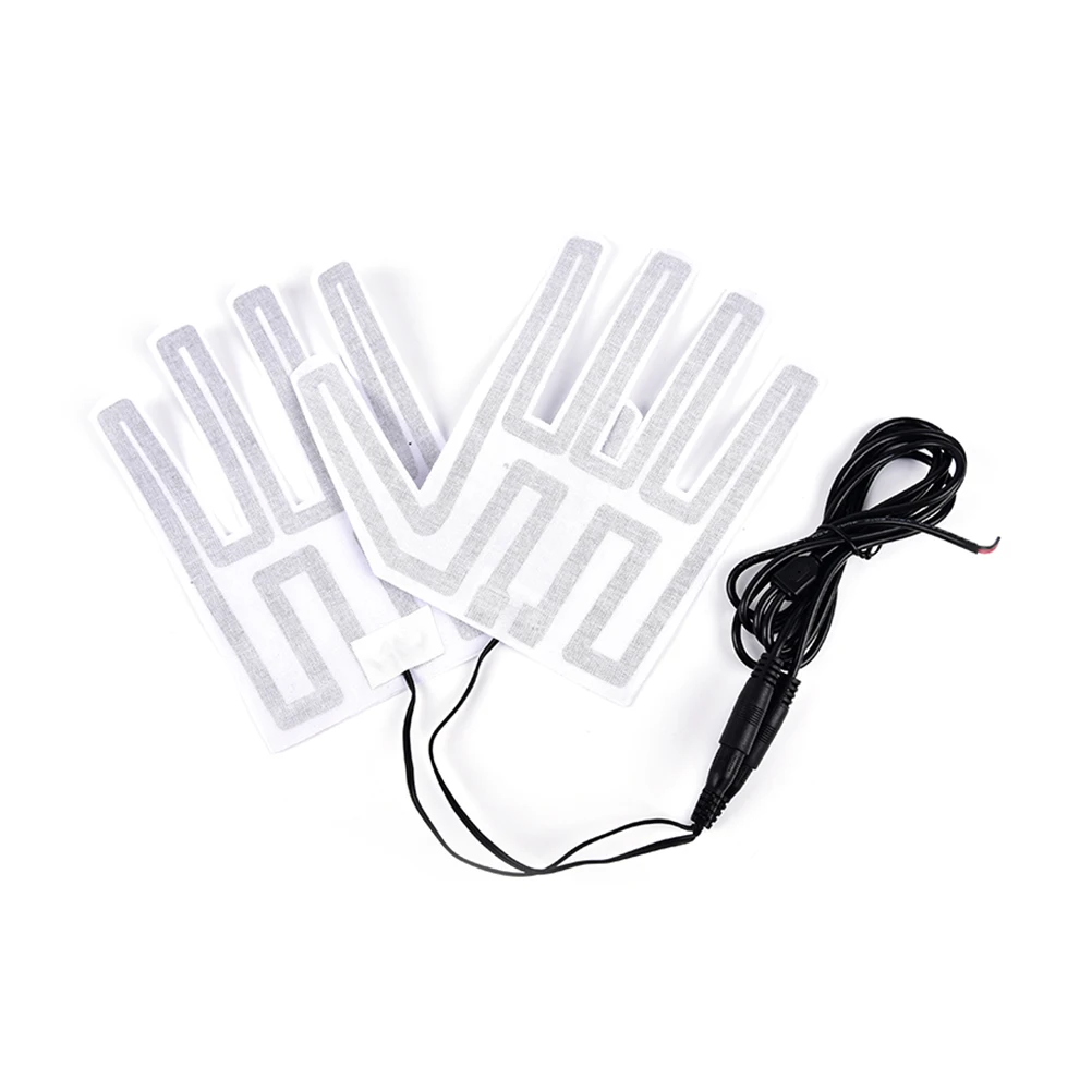 Electric Heating Element Winter Outdoor Thermal Warm Mittens Heater for Shoes Gloves Pad 18*18cm 12V Gloves Heated Pads