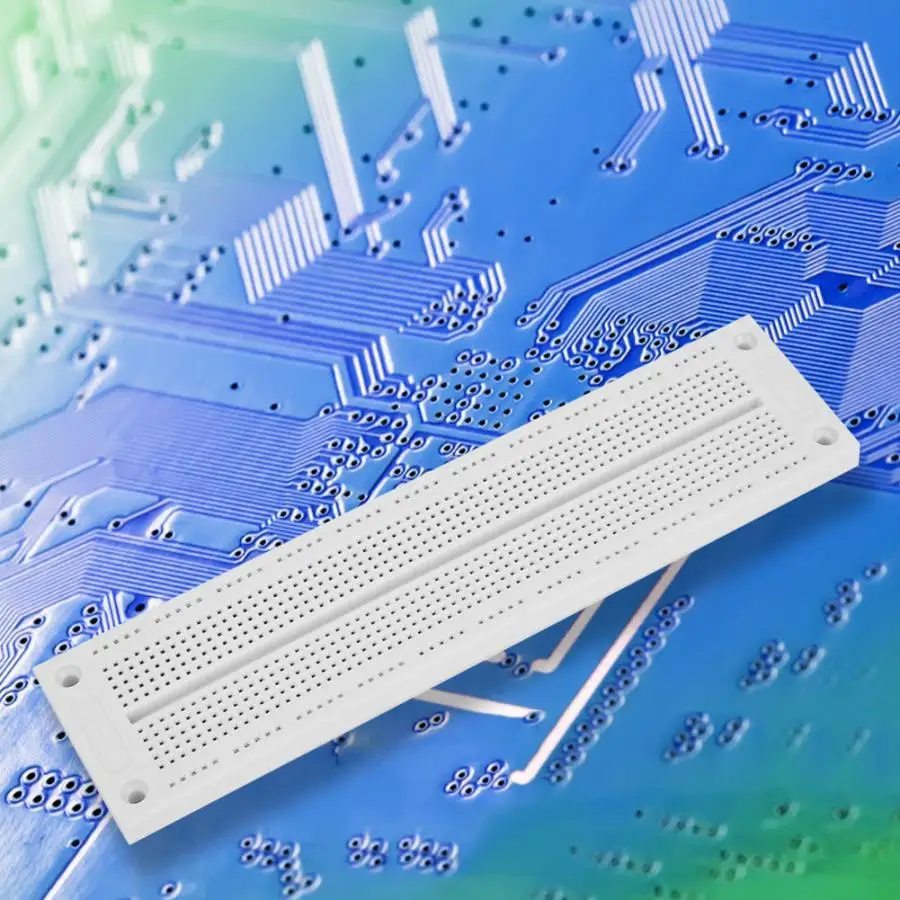 

1pcs SYB-130 Universal Breadboard 760 Point Solderless PCB Bread Board Test Develop DIY kit for arduino