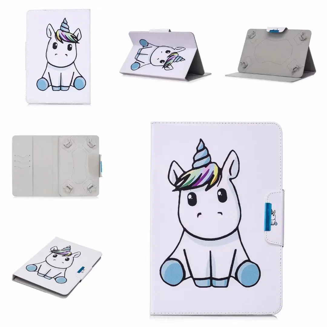 

Cover for Digma CITI 7507 4G/7905 4G/7906 3G/7907 4G 7 Inch Universal Tablet 7'' Tablet PU Leather Protective Stand Case+pen