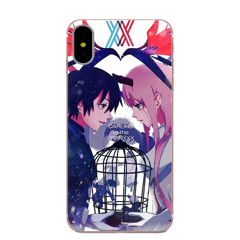 Мягкий чехол для телефона Anime Darling In The Franxx Galaxy A3 A5 A7 On5 On7 2015 2016 2017 Grand Alpha G850 Core2 Prime S2