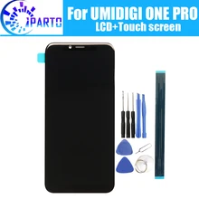 5,9 дюймов UMIDIGI ONE PRO ЖК-дисплей+ сенсорный экран протестированный ЖК-дигитайзер стеклянная панель Замена для UMIDIGI ONE PRO