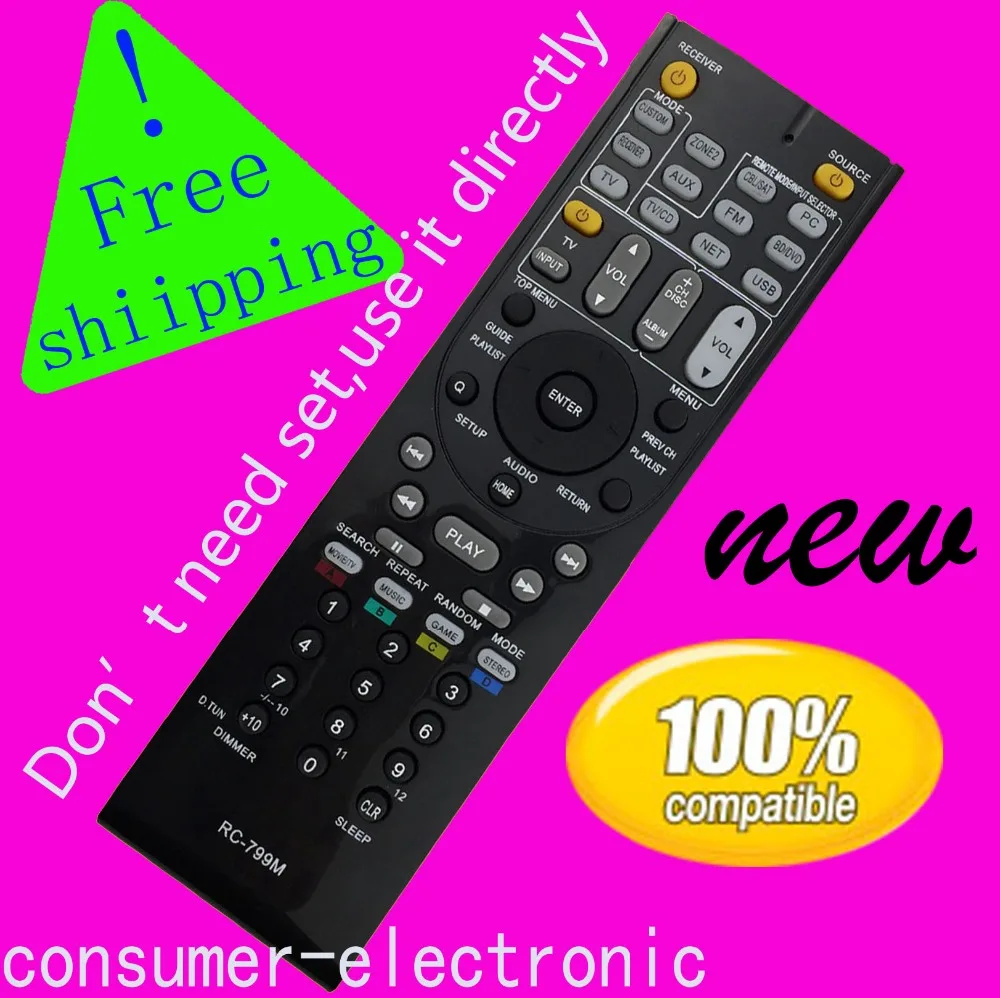 for onkyo av receiver remote control remoto for HT R558 HT R590 HT R591