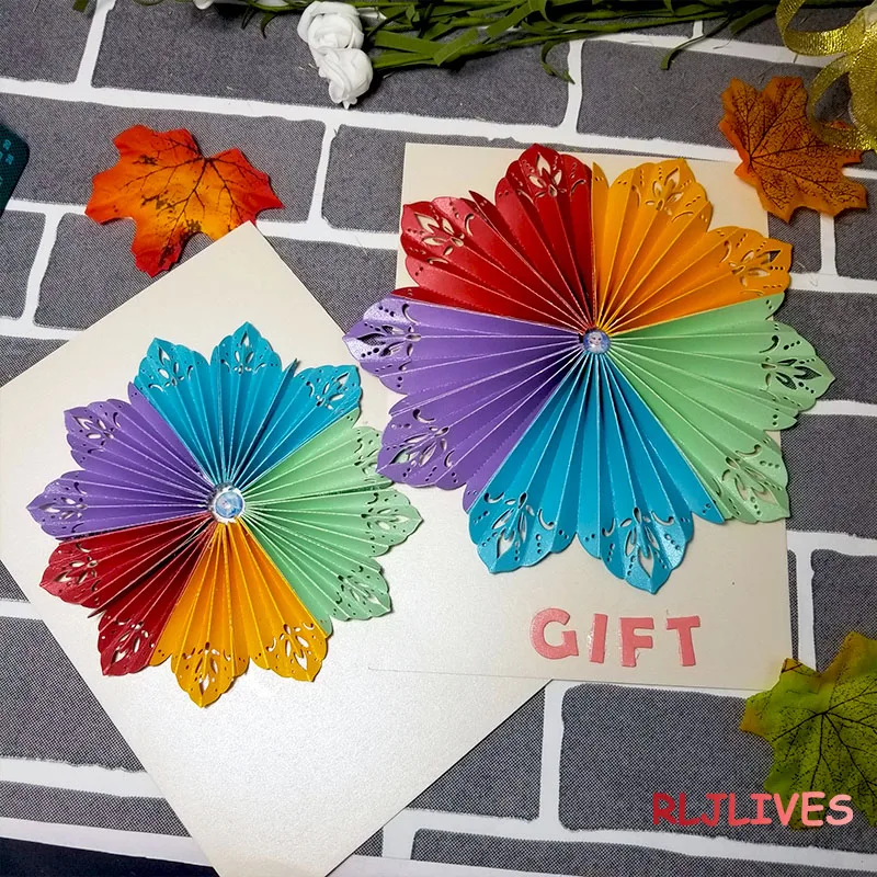 

3D Flower Metal Cutting Dies DIY Scrapbooking Card Stencil Paper Craft Handmade Album Handbook Decoration