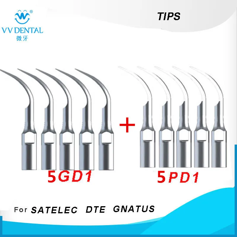 Зубные Supragingival Scaling ультразвуковые Scaler tip Periodontics Tip Для SATELEC DTE GNATUS HU FRIEDY|ultrasonic scaler