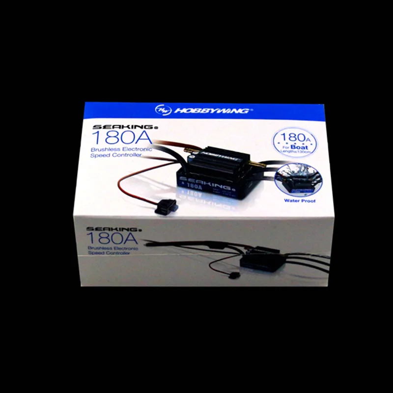 

HobbyWing Seaking V3 Series 30A 60A 120A 180A 130A brushless ESC waterproof for RC boat electronic speed controller