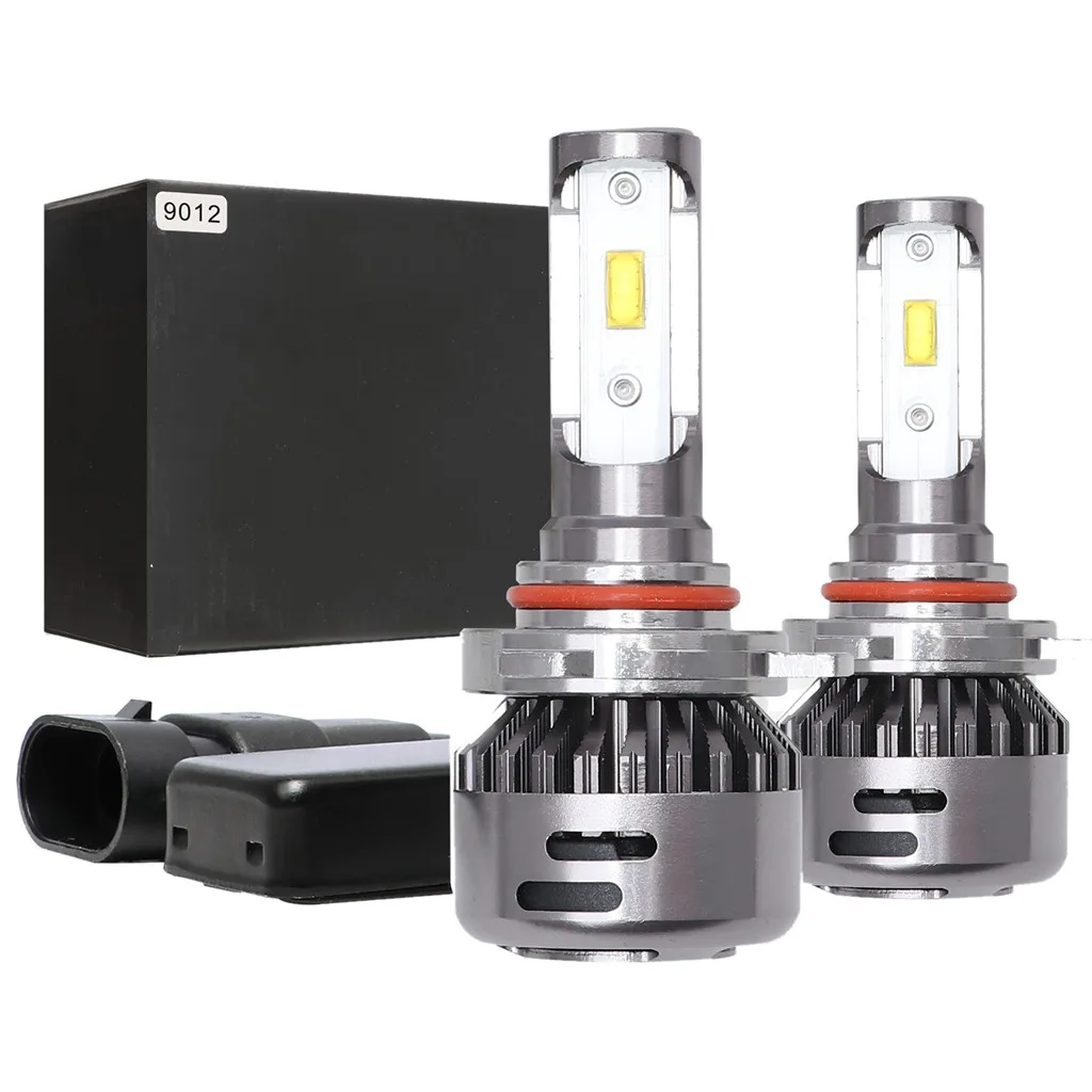 

XHP60CREE Light LED Driving Front 72W 9V-36V 9012 8000LM LED Headlight Conversion Kit Car Beam Bulb Driving Lamp 6000K 2019