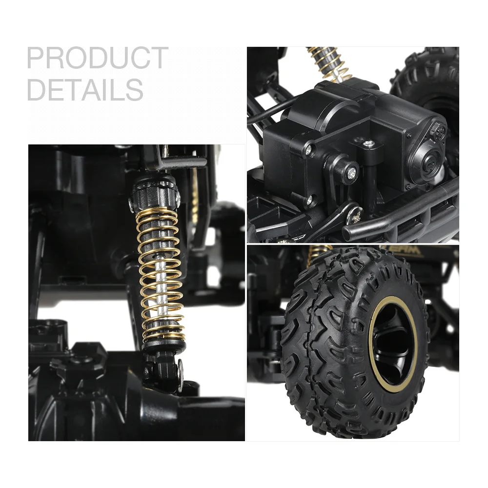 6288A RC Car 116 2.4G Metal Alloy Body Shell Frame Rock Crawler RC Buggy Car Mini Cars Vehicle Model Boys Toys Radio Control (21)