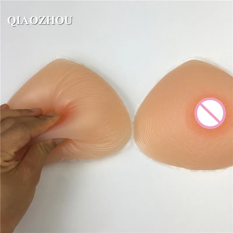 500 silicone breast form triangle