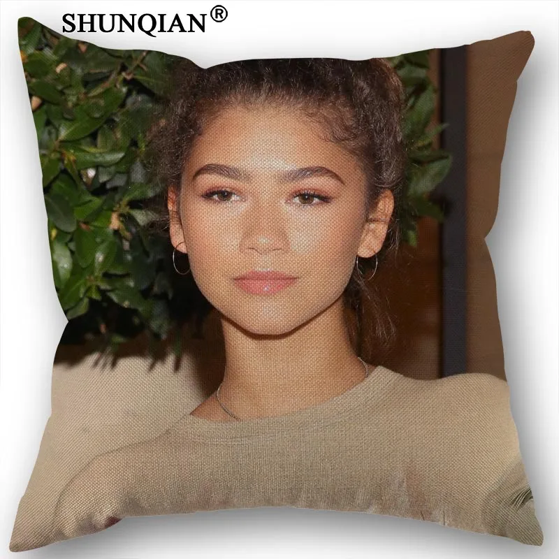 18 Изготовленный На Заказ Zendaya Coleman наволочка подушки покрывало домашний текстиль декоративная наволочка индивидуальный подарок размером 45*45 см - Цвет: 18