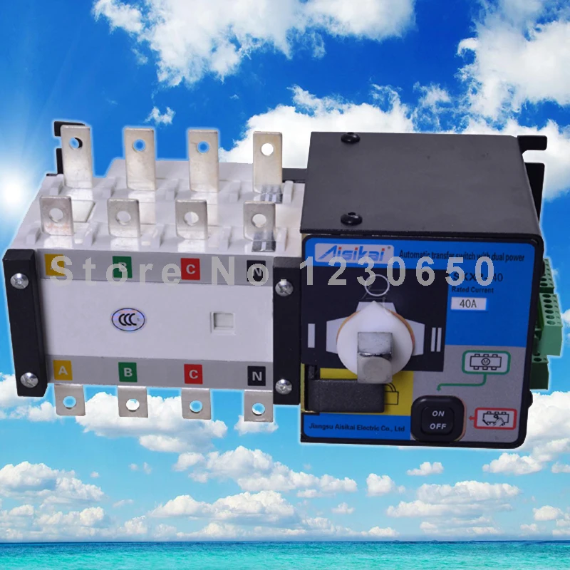 

Automatic Transfer Switch 4P(ATS 40A) for generator