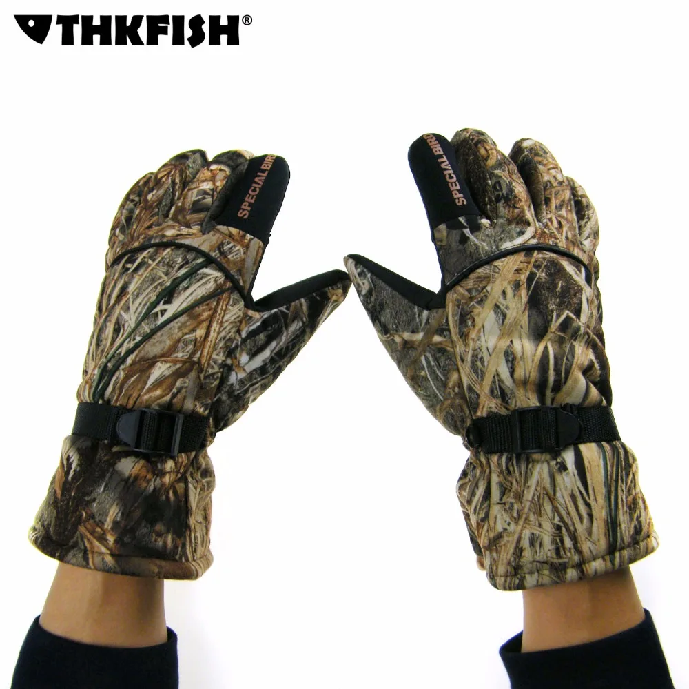 Buy 1Pair Winter Ice Fishing Gloves Thick Windproof