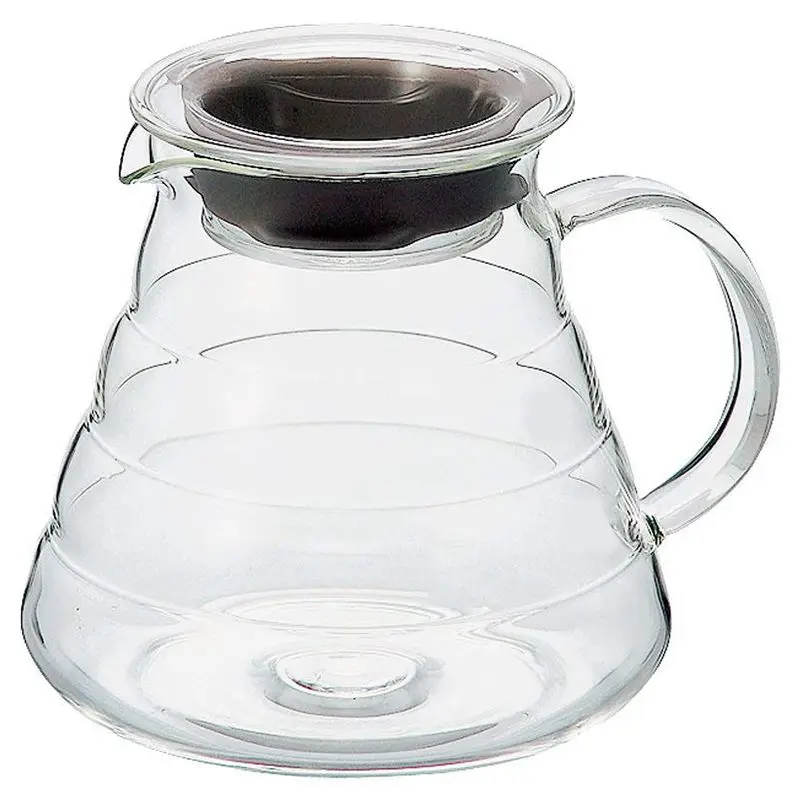 V60 "Clear" Glass Range Coffee Server, 600mlin Coffee Pots from Home