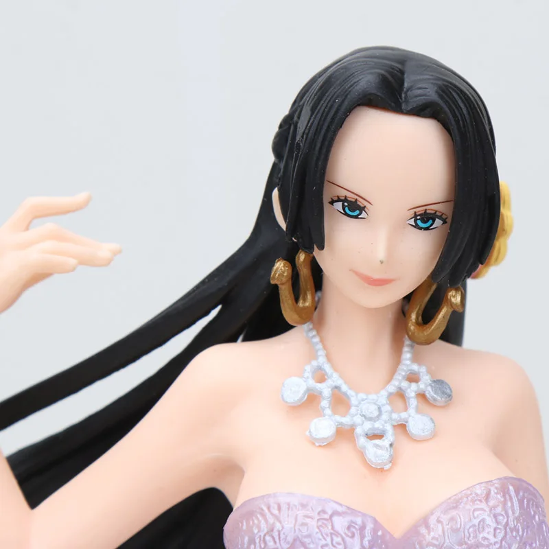 23 см Аниме One Piece Glitter & Glamours фигурка Боа Хэнкок стиль удара 2 цвета ПВХ