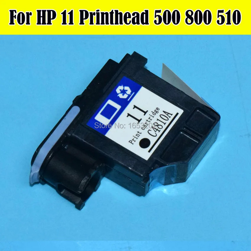 

HOT SELLING! For hp 11 C4810a printhead Compatible For HP DJ 510 800 500 plotters (Black Printhead)