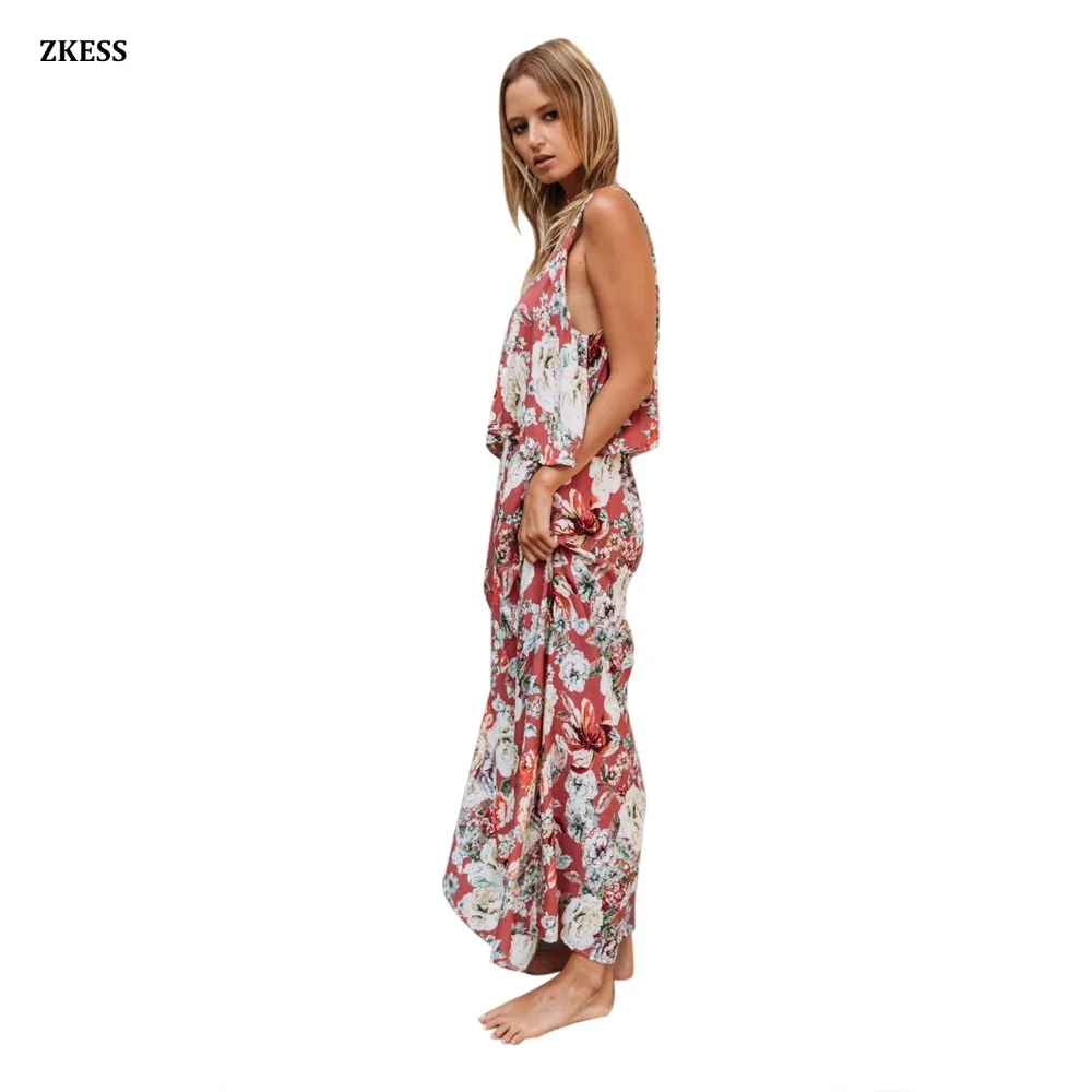 Chic-Summer-Boho-Floral-Maxi-Dress-in-Pink-LC61991-10-3