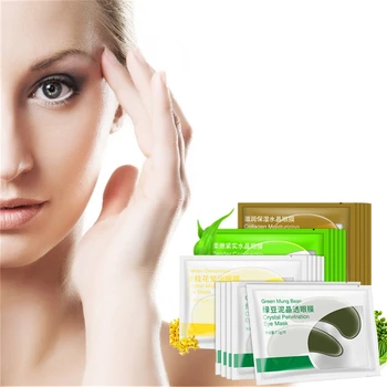 

DISAAR Prevent wrinkles 24K Gold Serum Collagen Eye Mask Whey Protein Gel Eye Patches for Dark circles Eye bags