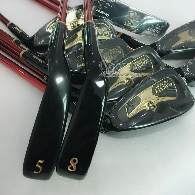 Cooyute Mew гольф-клуб Majesty Prestigio 9 утюги для гольфа набор с Putter 5-910 PAS графитовый Вал R или S Гольф Вал