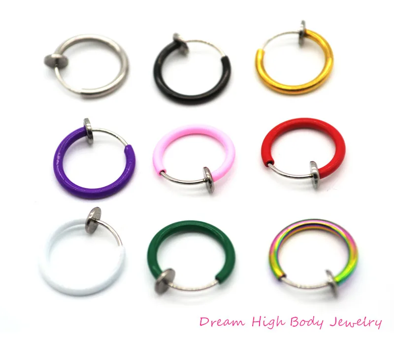 

316L Stainless Steel Ear Clip Fashion Personality Earrings Cuffs For Women Girls Clip On The Ears Cuff Jewelry High Quality HK98