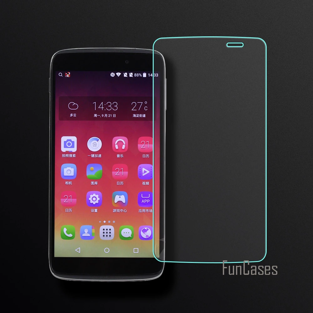 2.5D закругленные края экрана для Alcatel Idol 3 5 OT6045 закаленное стекло Защитная пленка 0