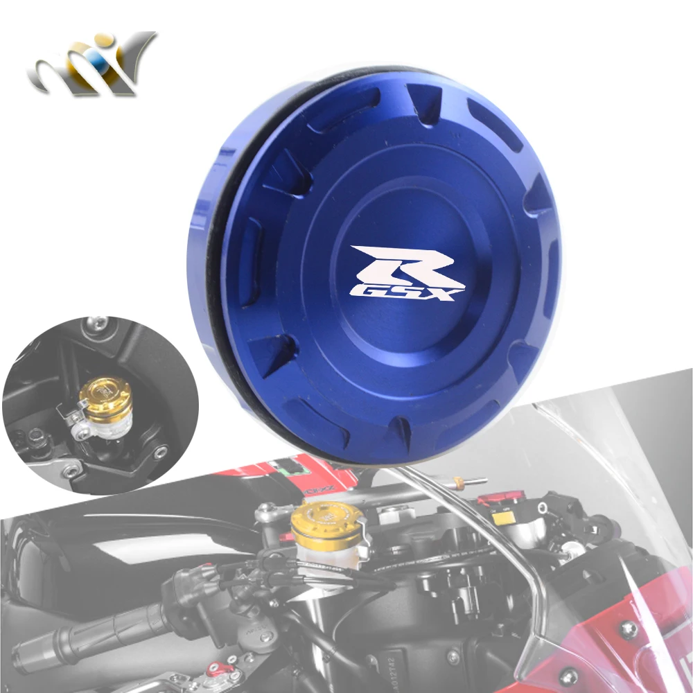 

CNC Aluminum Rear Brake Fluid Reservoir Cap Cover For SUZUKI GSXR750 GSXR600 2006-2014 07 08 09 10 GSX-R 750 GSX-R 600 GSXR 750