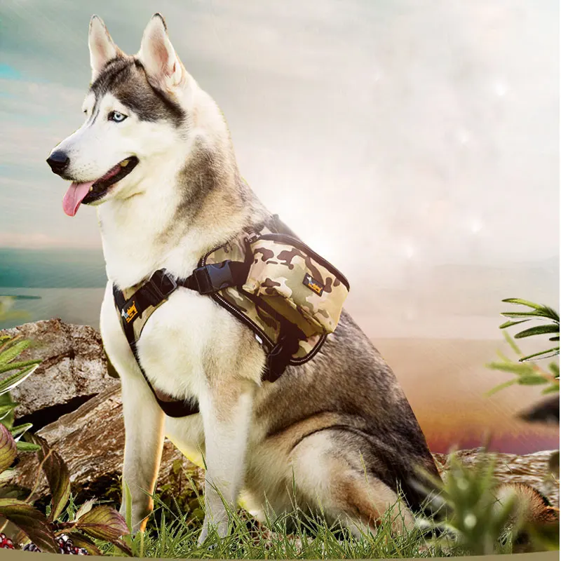 large dog backpack harness